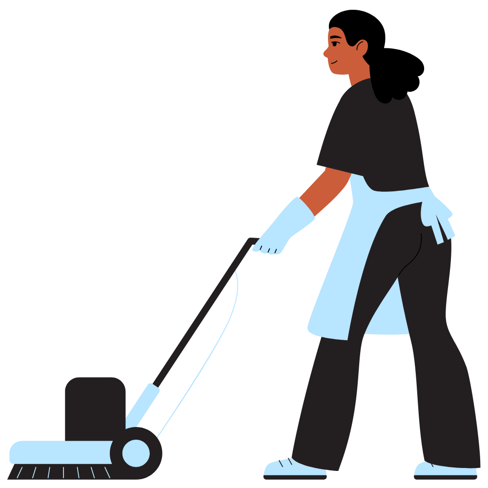 Andrea's Commercial Cleaning Polishing Floor
